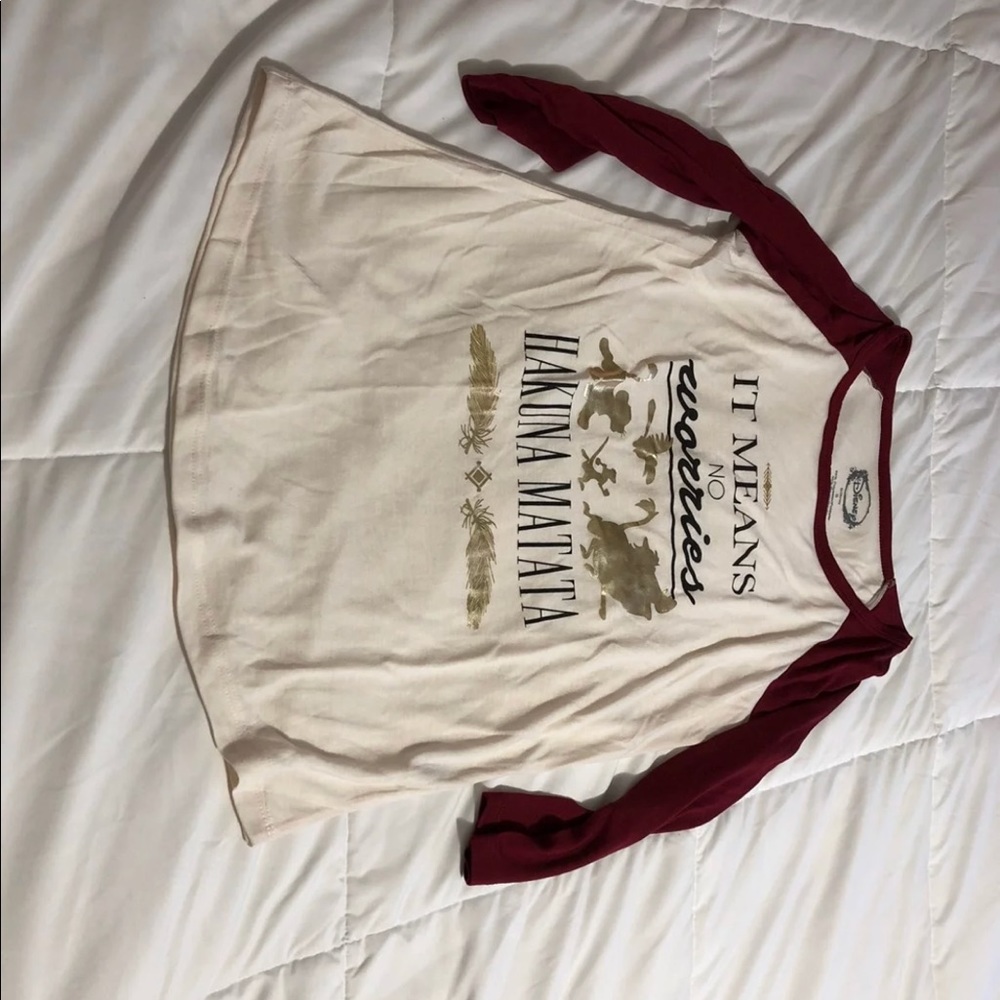 Disney baseball tee